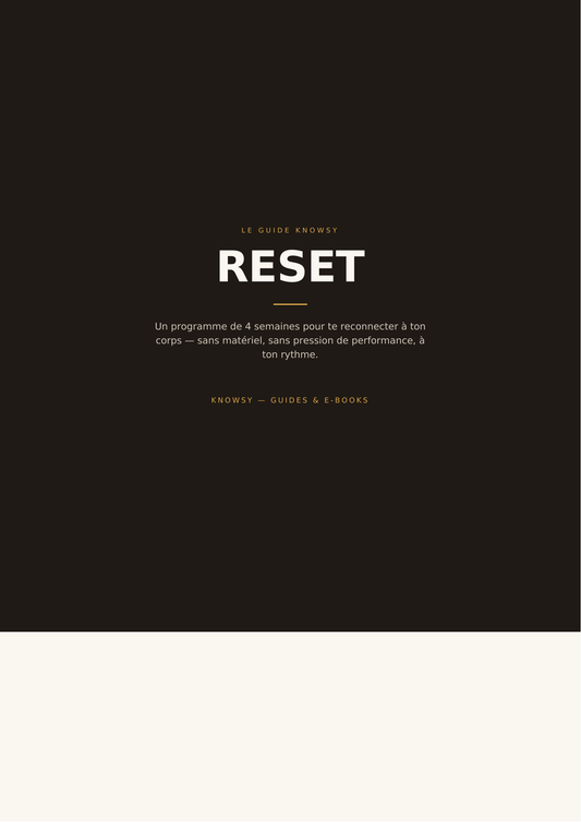 Reset — 4-week equipment-free fitness program